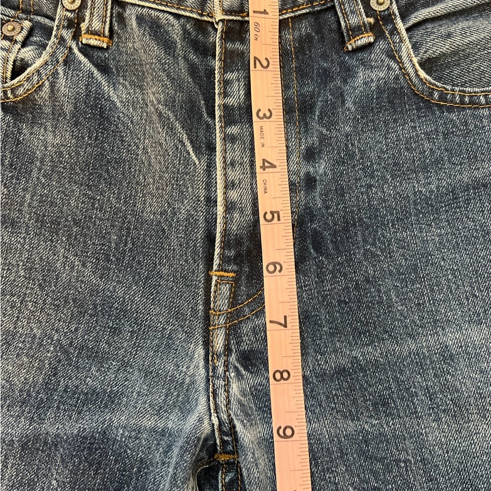 J Crew Kaihara Japanese Denim Men Jeans Style 484 W33 L 32 EUC - Picture 7 of 14
